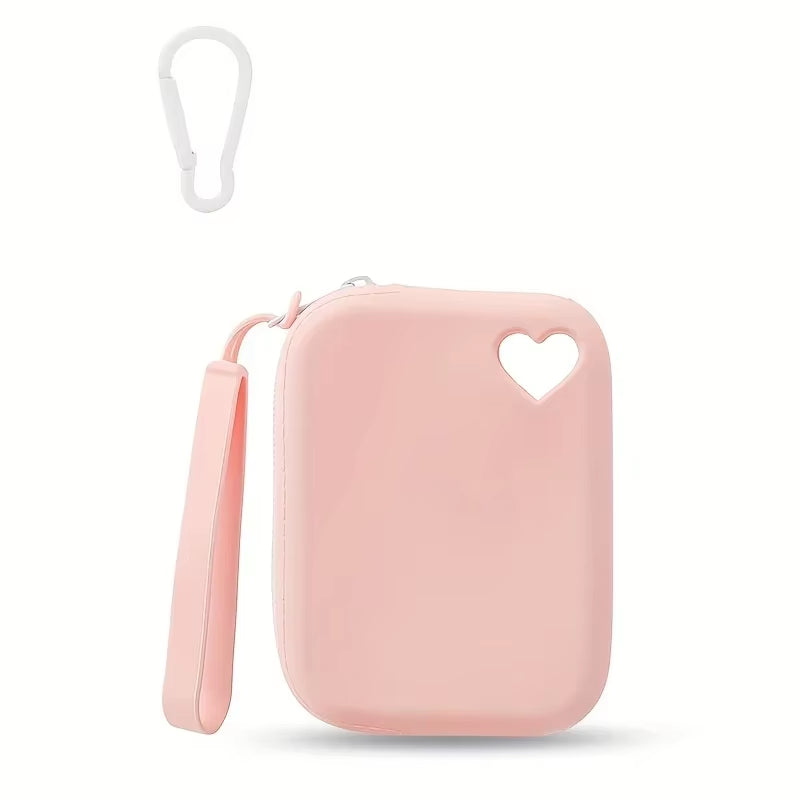 1Pc Silicone Dog Treat Bag Pet Snack Bag Travel Portable Training Pet Walking Bag Pet Accessories